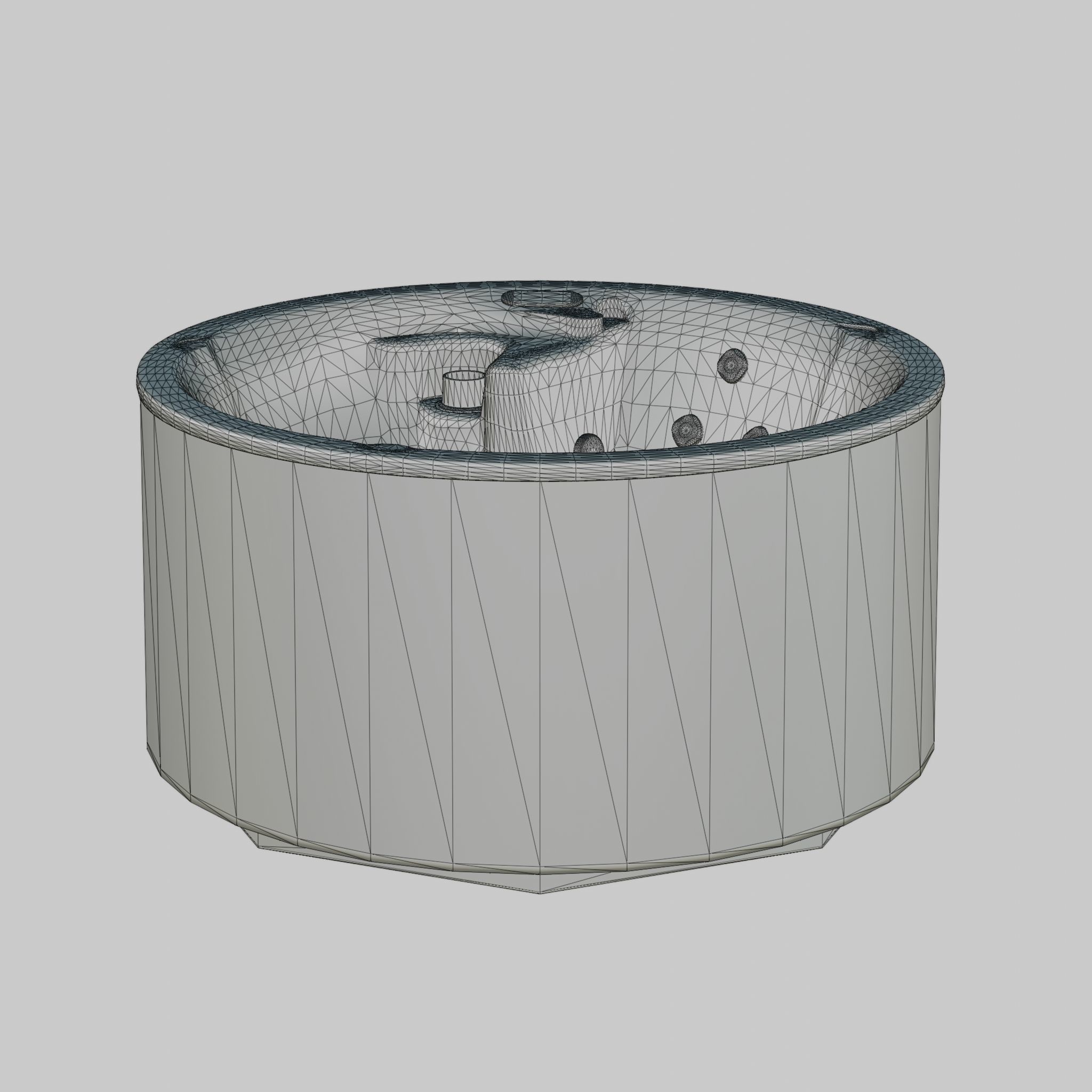 3D model of Hot Tub Jacuzzi D1 Spas Journey Low-poly 3D model_4