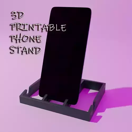 3D Printable phone stand