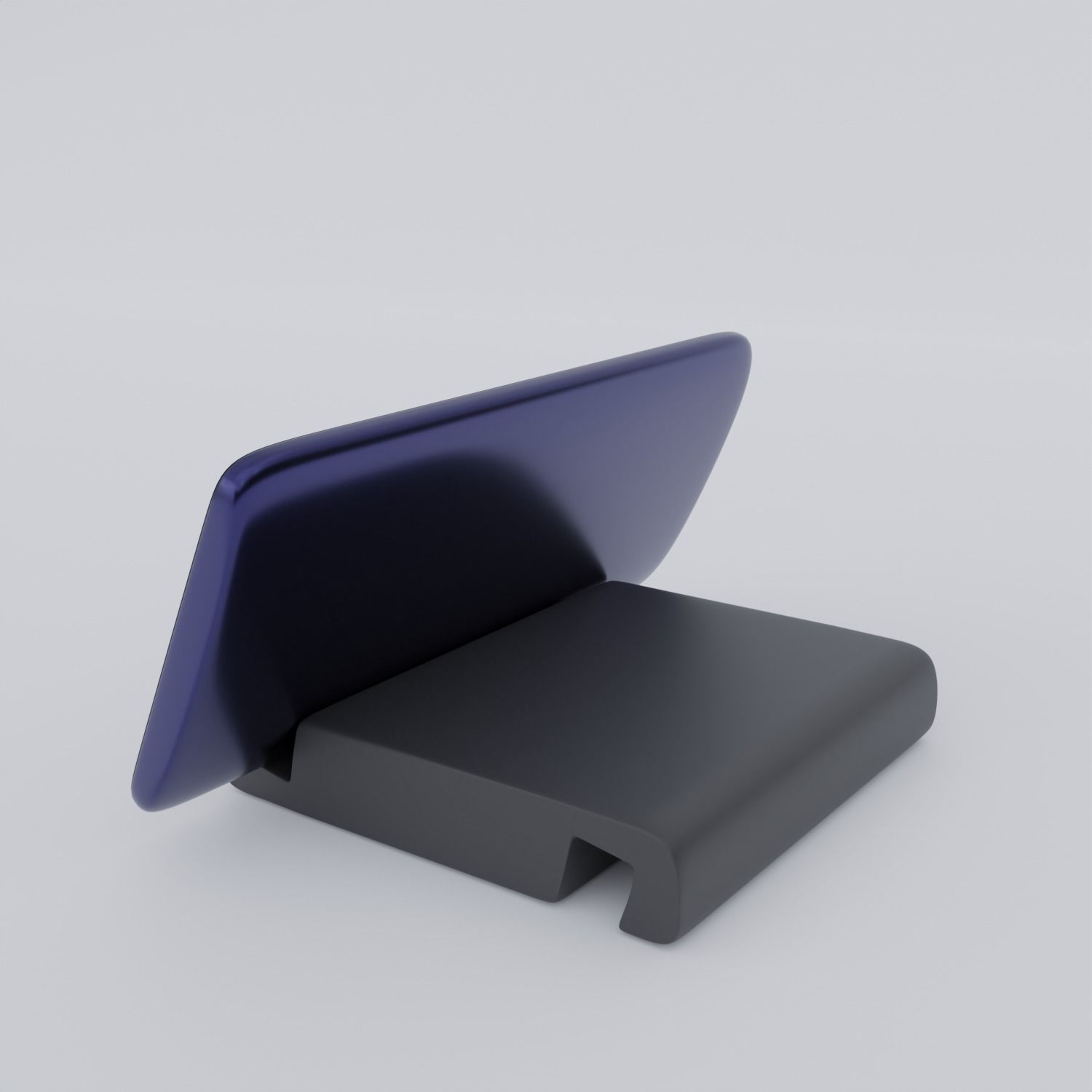 3D Printable phone stand 3D print model_3