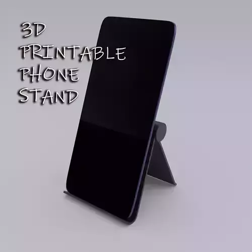 3d Printable phone stand 3D print model