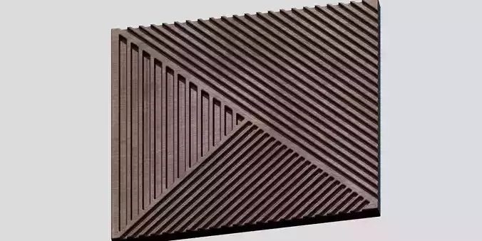 panel for CNC wood carving