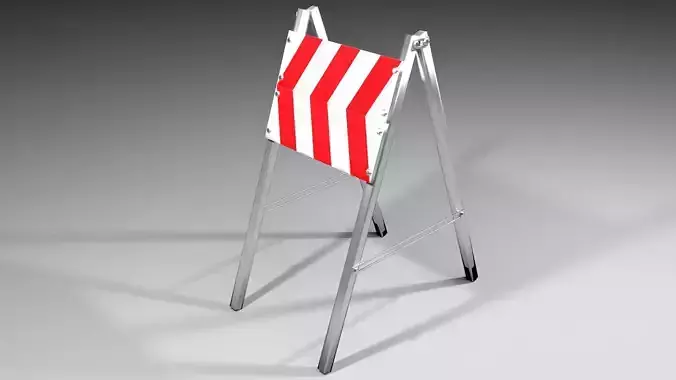 Traffic Barricade - A-Frane Type III