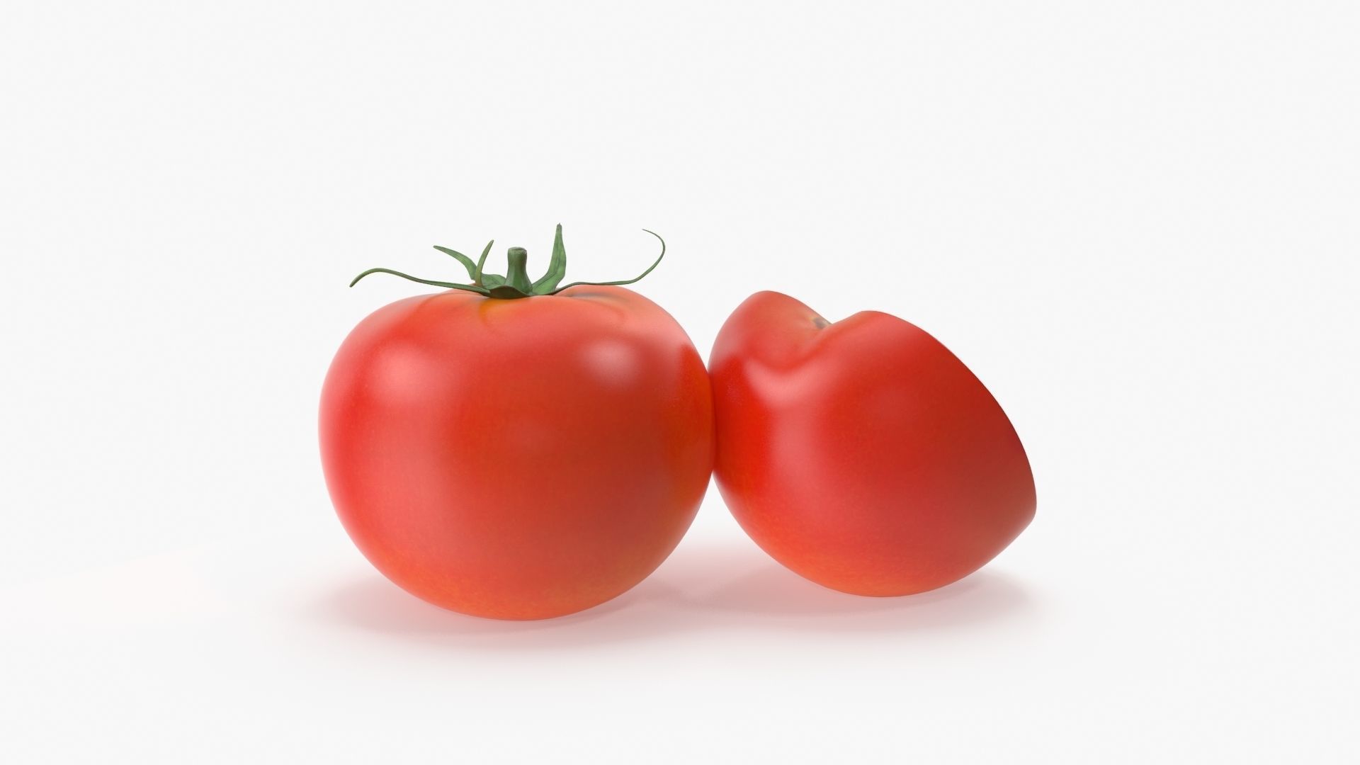 Tomato two tomatoes 3D model_5
