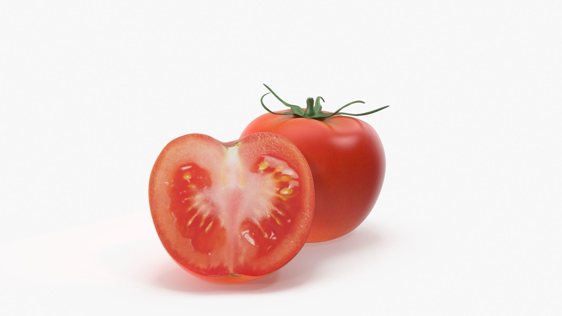 Tomato two tomatoes 3D model_7
