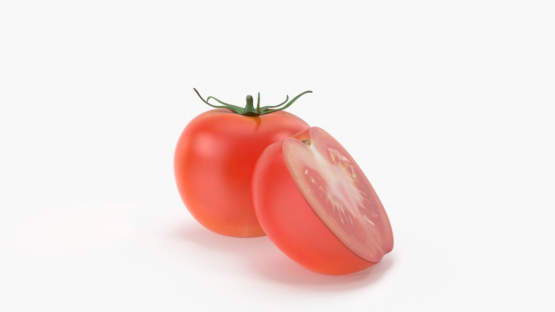 Tomato two tomatoes 3D model_6