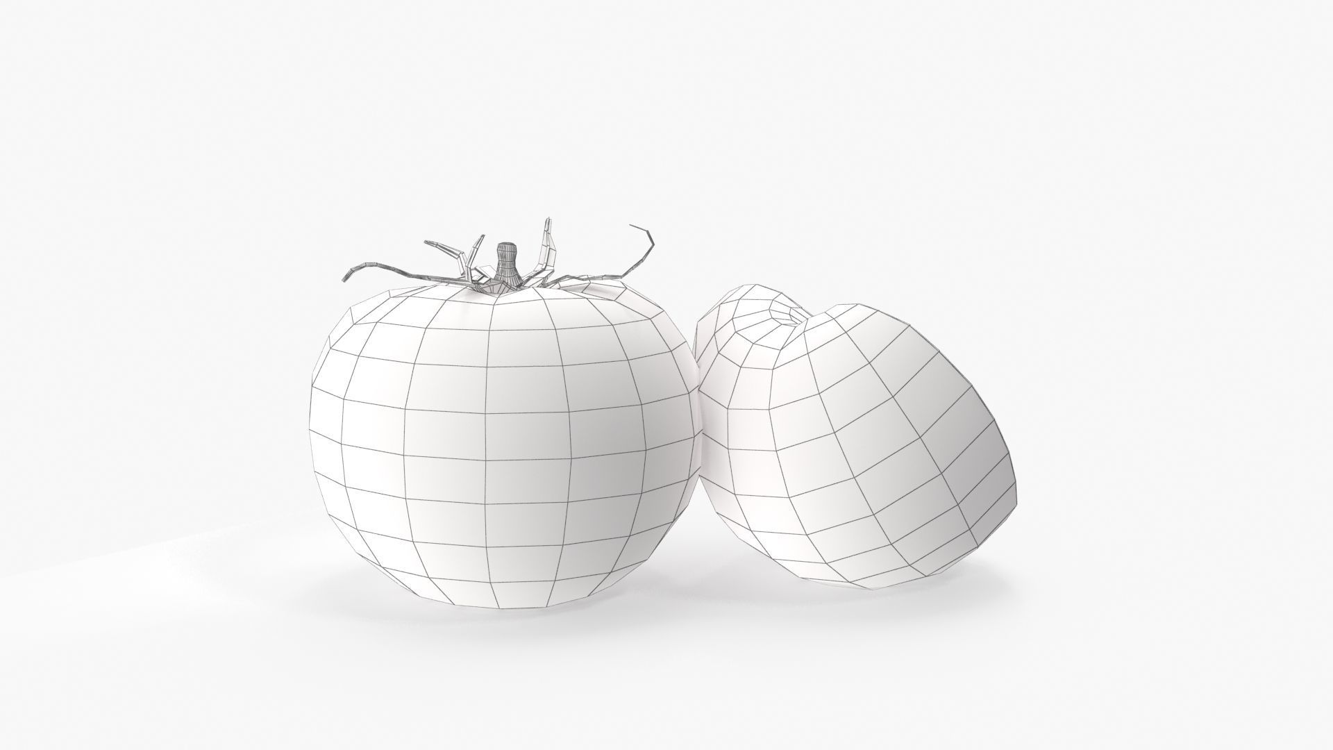 Tomato two tomatoes 3D model_12