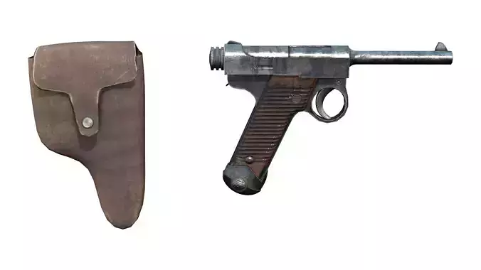 Parabellum Safari Gun With Holster