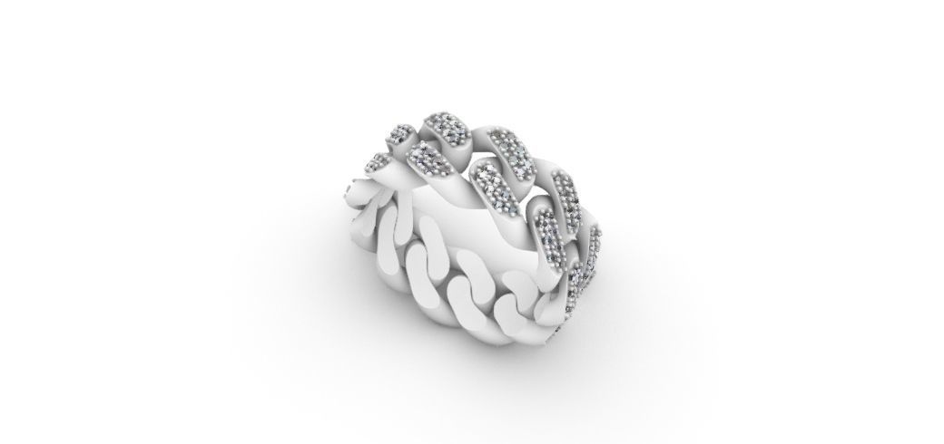 Argolla Eslabones  3D print model_1