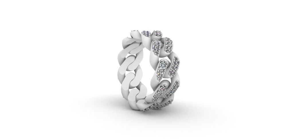 Argolla Eslabones  3D print model_2