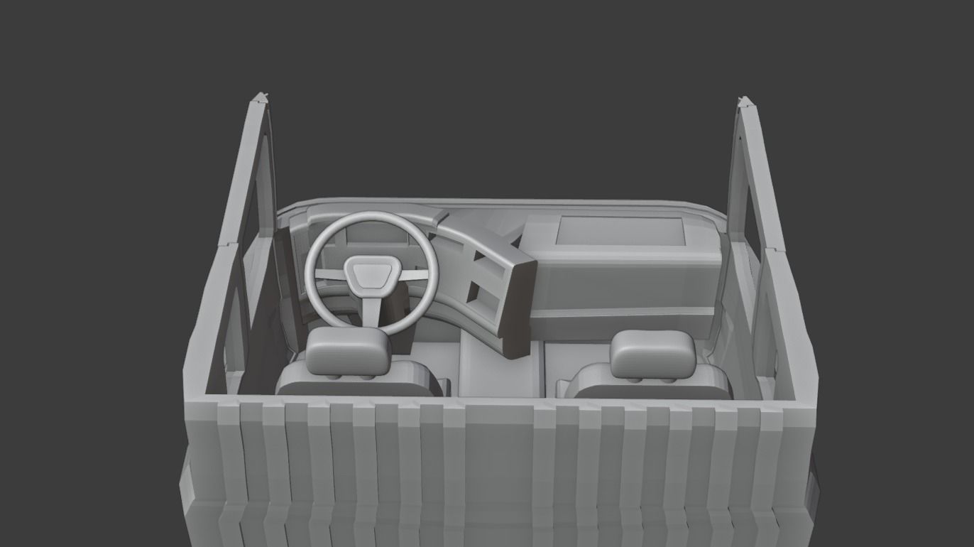 Scania truck model made for 3d printer 3D print model_8