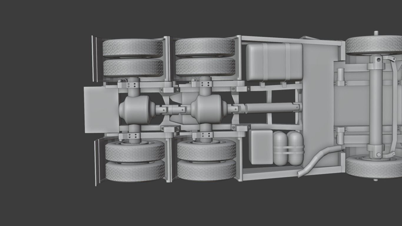 Scania truck model made for 3d printer 3D print model_3