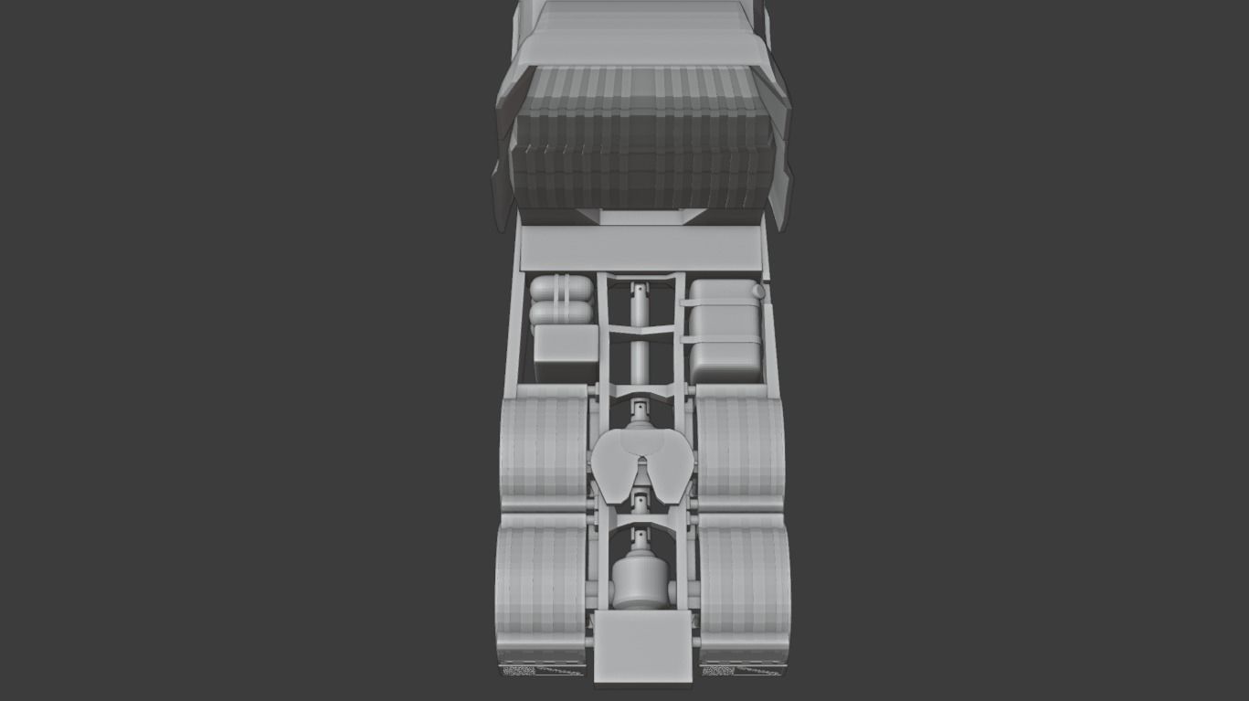 Scania truck model made for 3d printer 3D print model_4