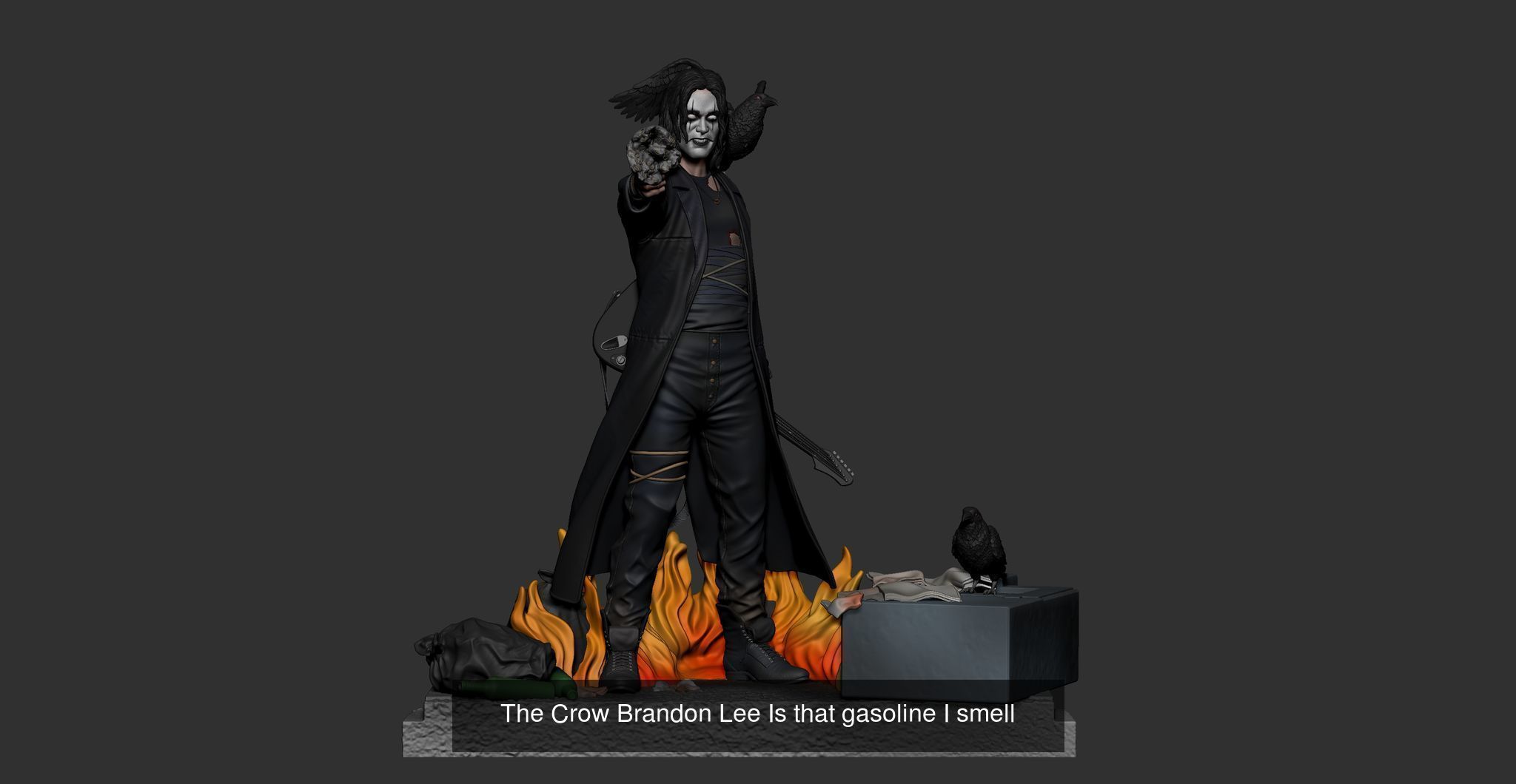 The Crow double pack 3D Model Collection_2