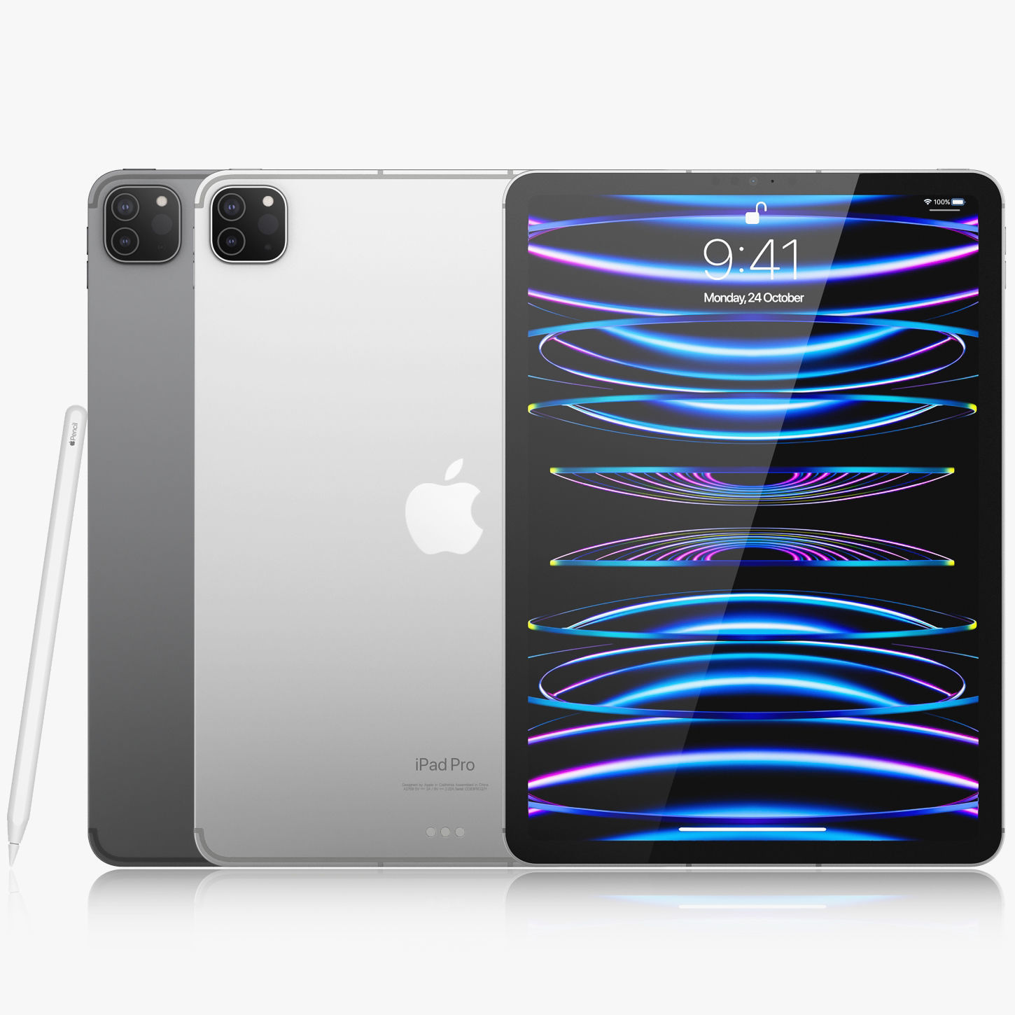 Apple iPad Pro 11 inch M2 3D model_1