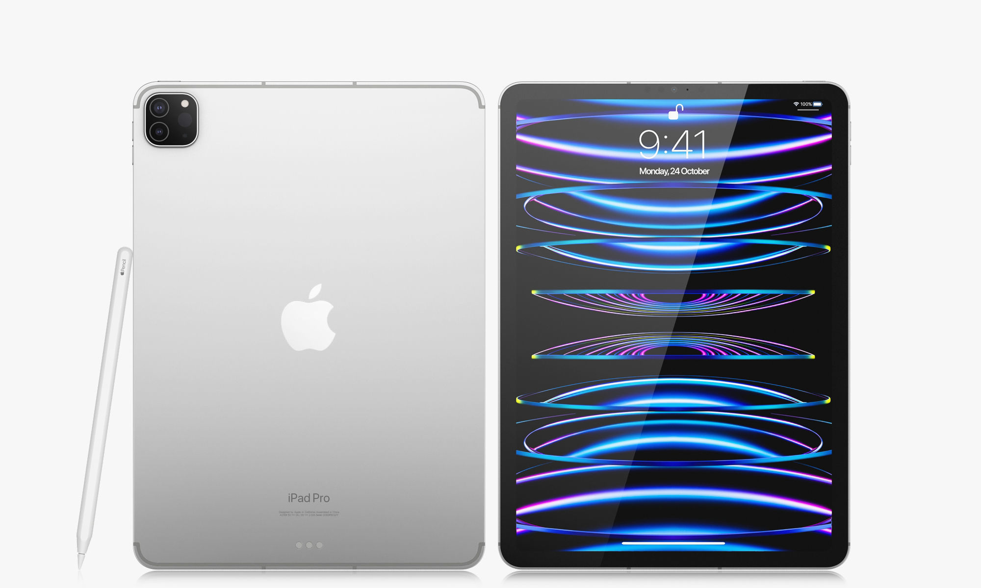 Apple iPad Pro 13-inch and 11-inch M2 3D model_23