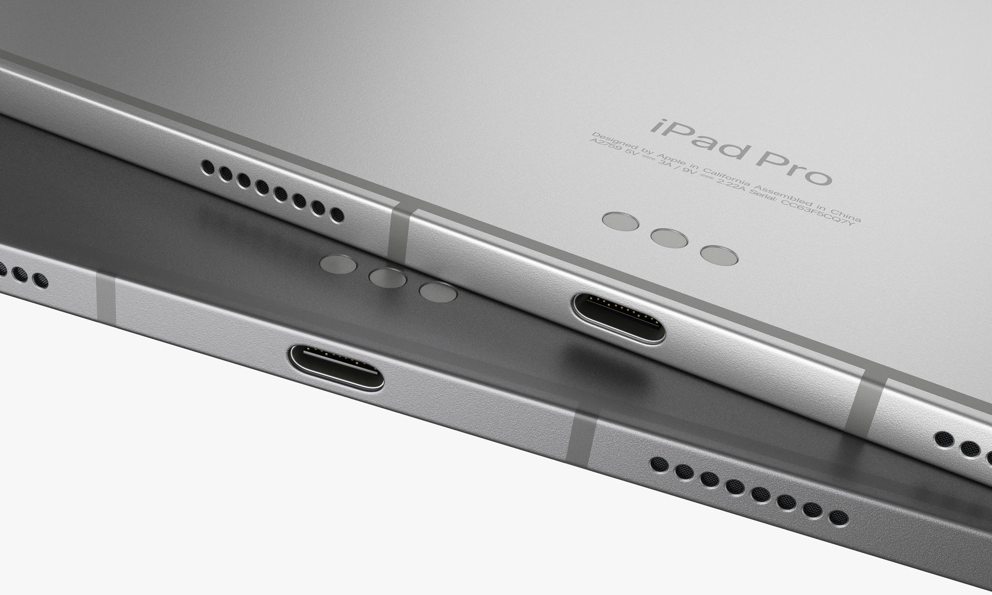 Apple iPad Pro 13-inch and 11-inch M2 3D model_28