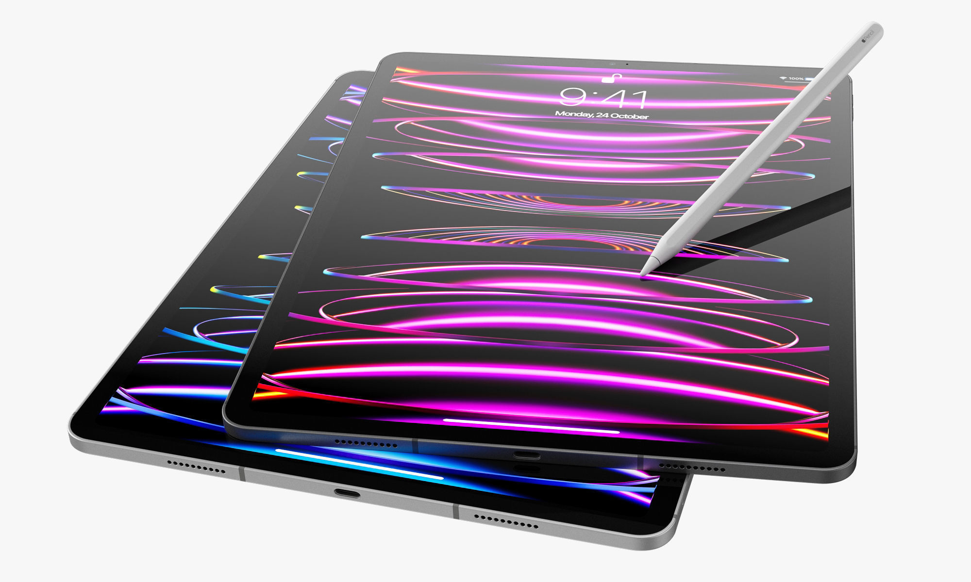 Apple iPad Pro 13-inch and 11-inch M2 3D model_10