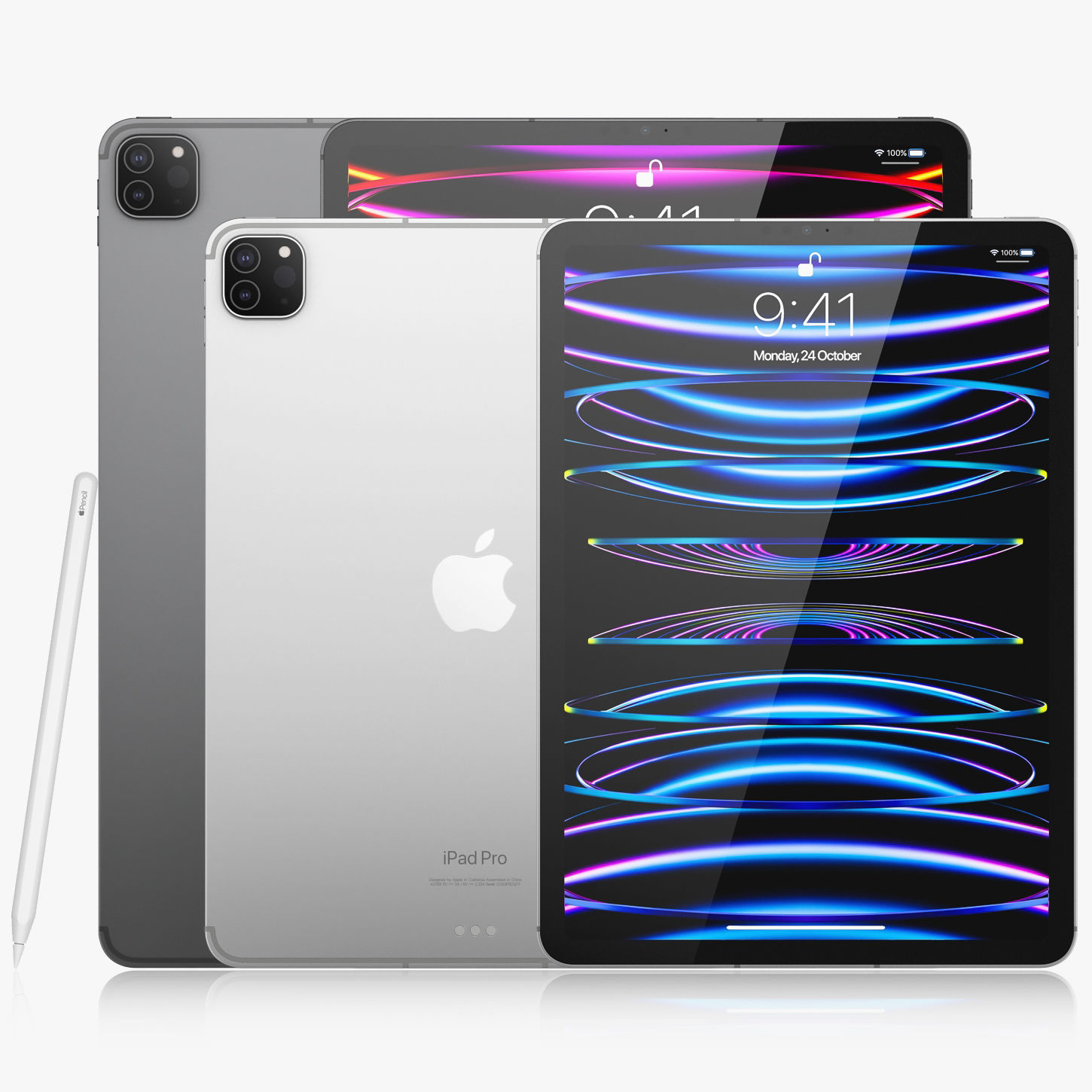 Apple iPad Pro 13-inch and 11-inch M2 3D model_1