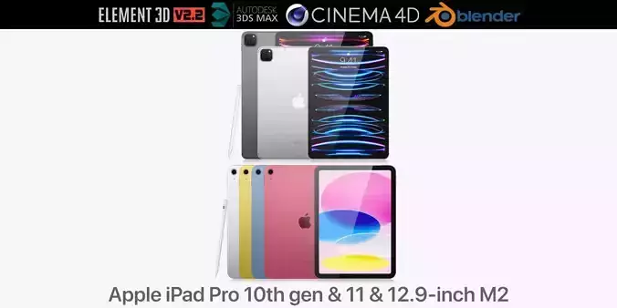 Apple iPad Pro 13-inch and 11-inch M2 and iPad 10th generation