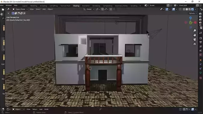 trending  house  3d model