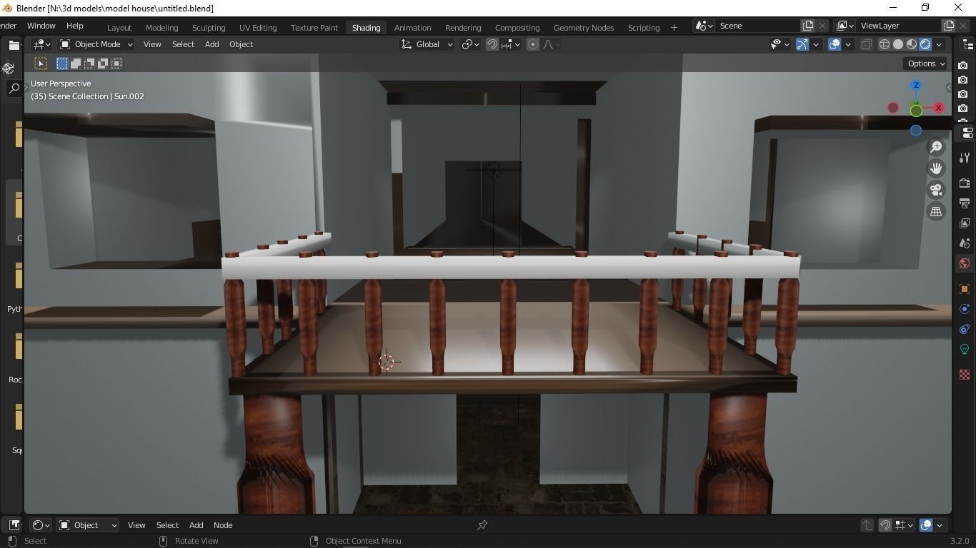 trending house 3d model Free 3D model_4