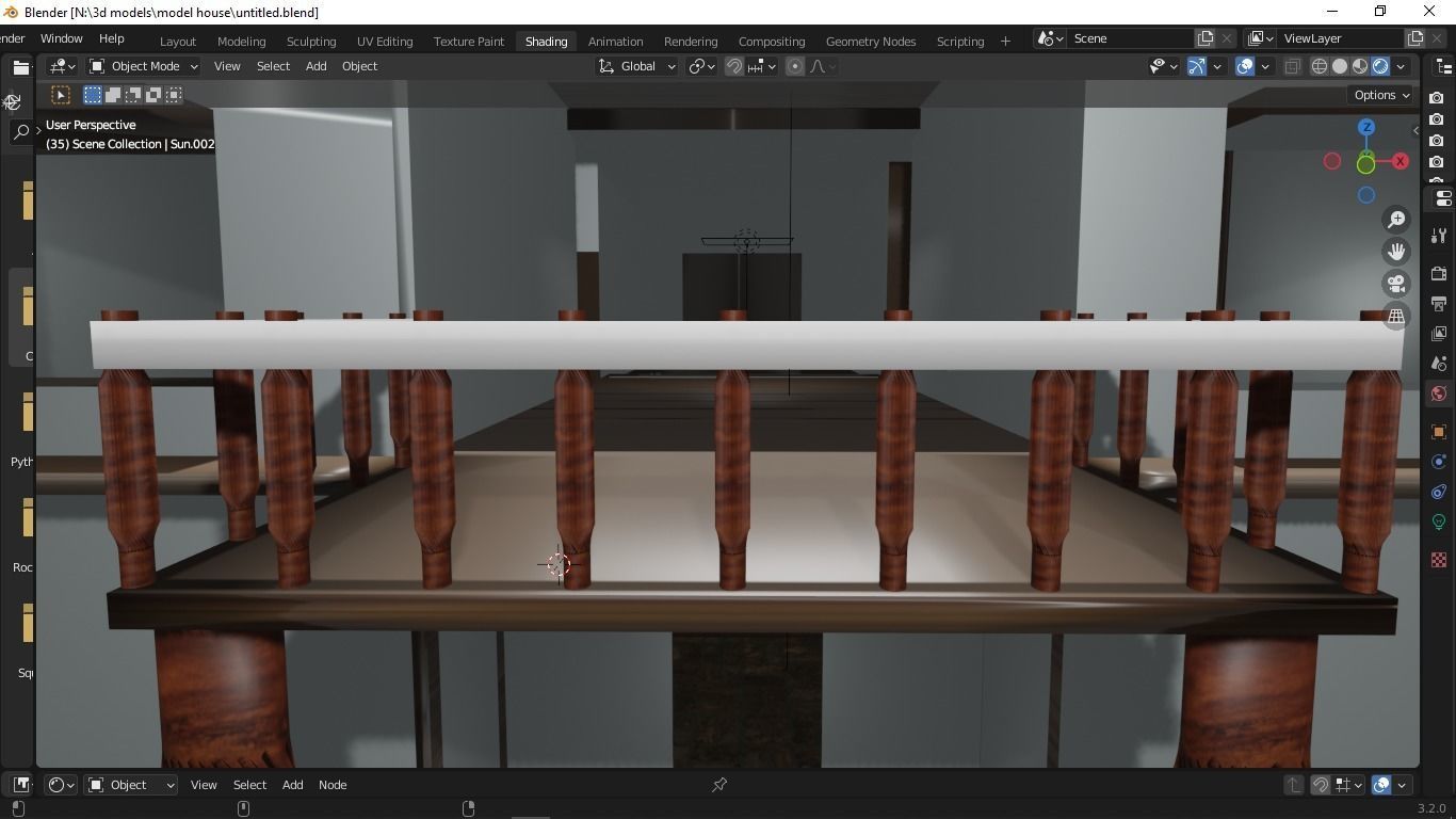 trending house 3d model Free 3D model_7