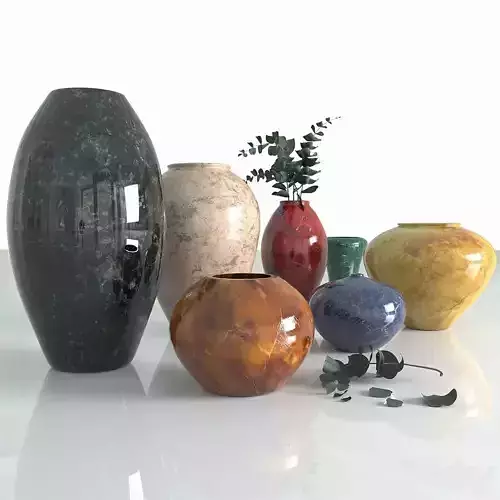 Marble Vases Set For Your Dining Room
