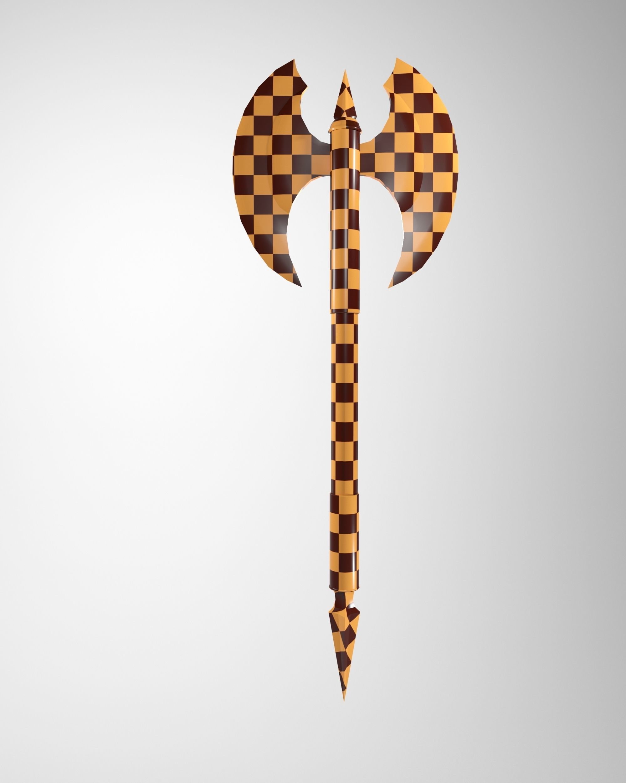 weapon of war Low-poly 3D model_11