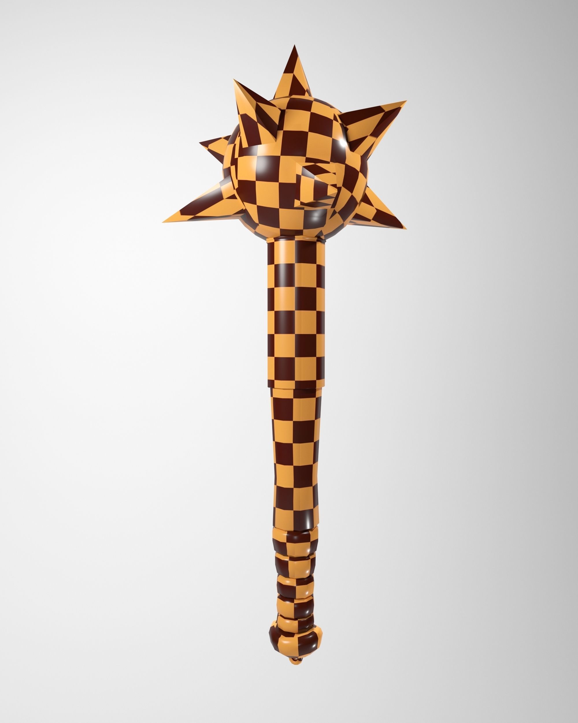 weapon of war Low-poly 3D model_6