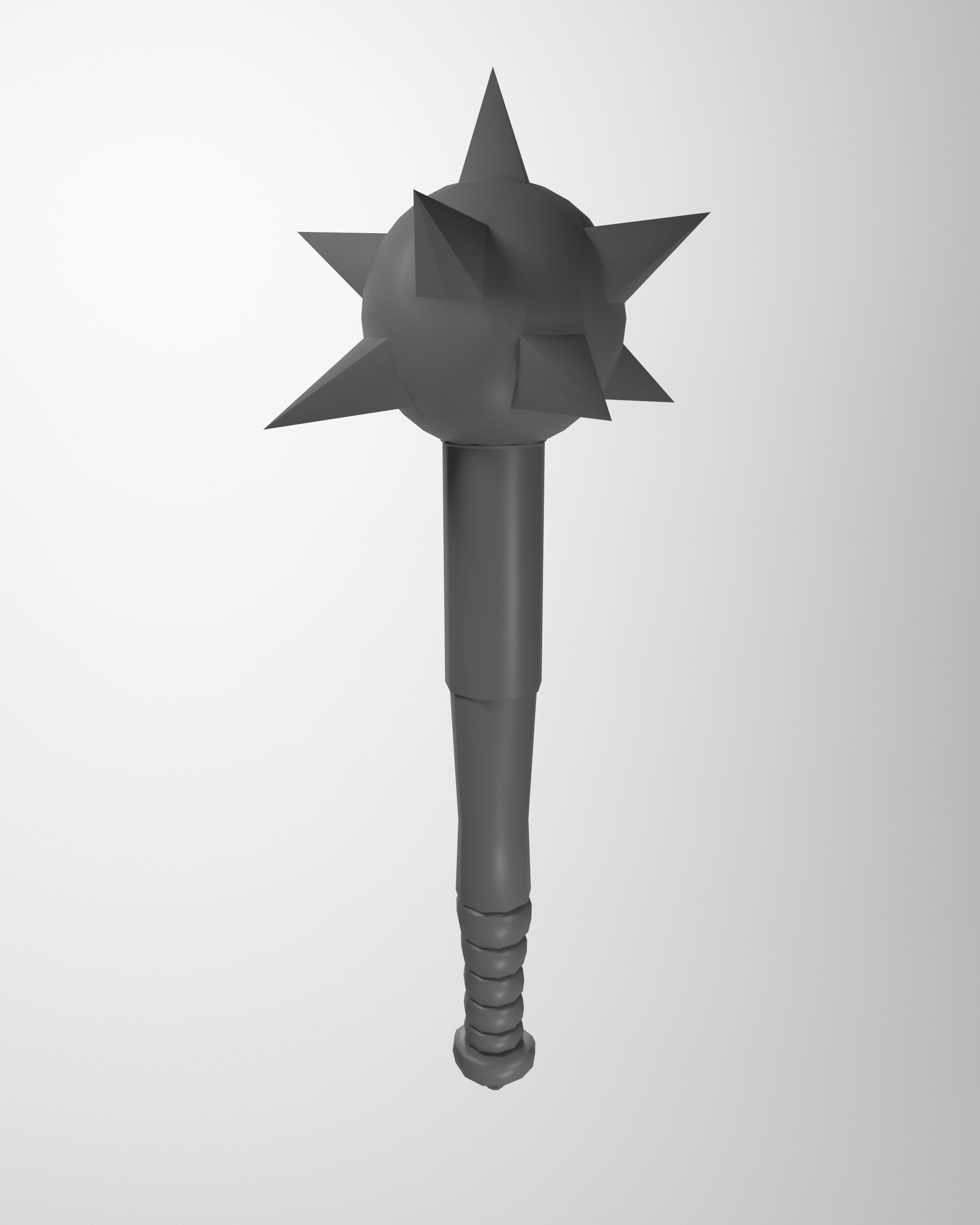 weapon of war Low-poly 3D model_7