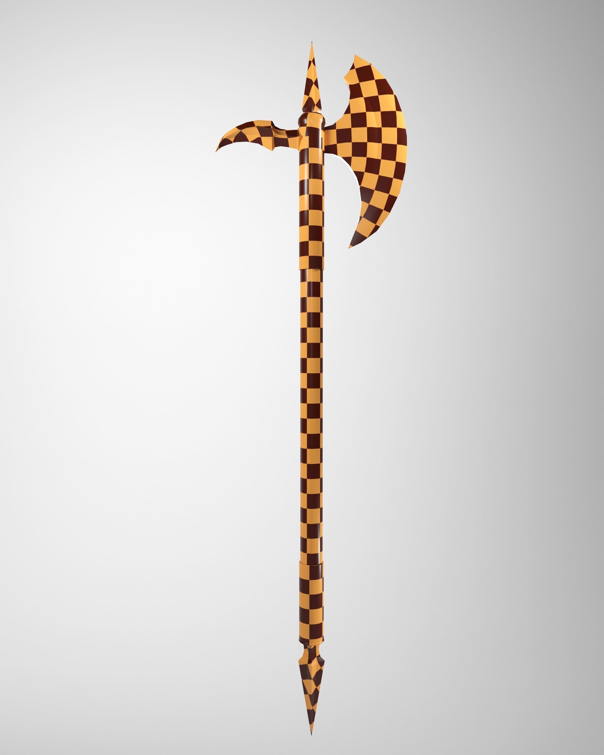 weapon of war Low-poly 3D model_8