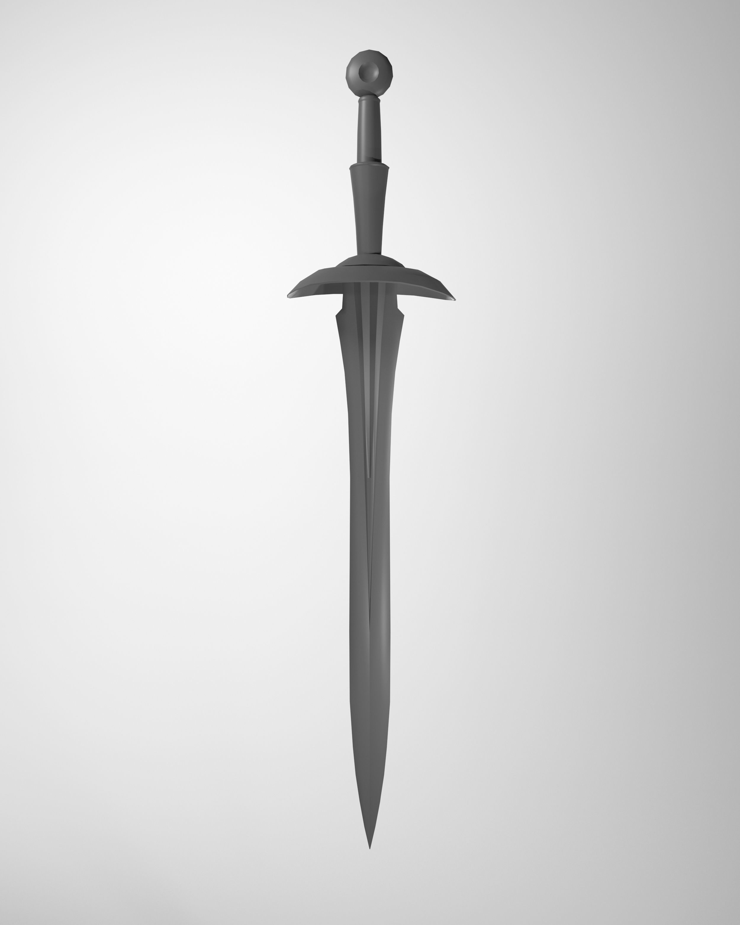 weapon of war Low-poly 3D model_14