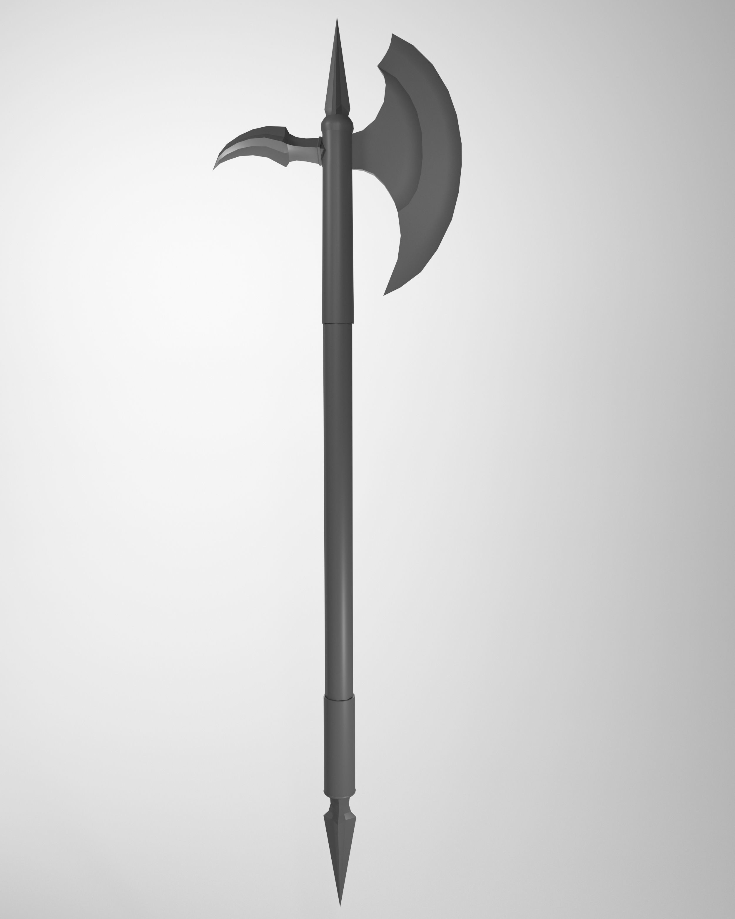 weapon of war Low-poly 3D model_15