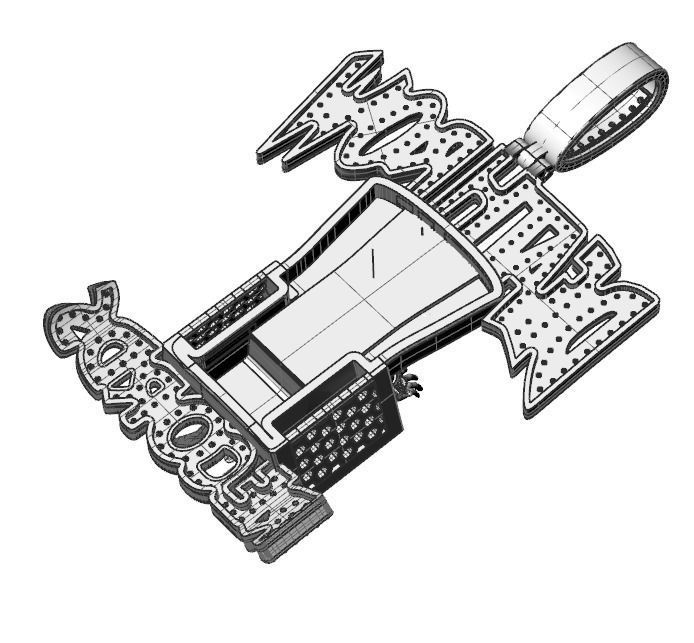 Death Row Records Pendant 3D print model_17