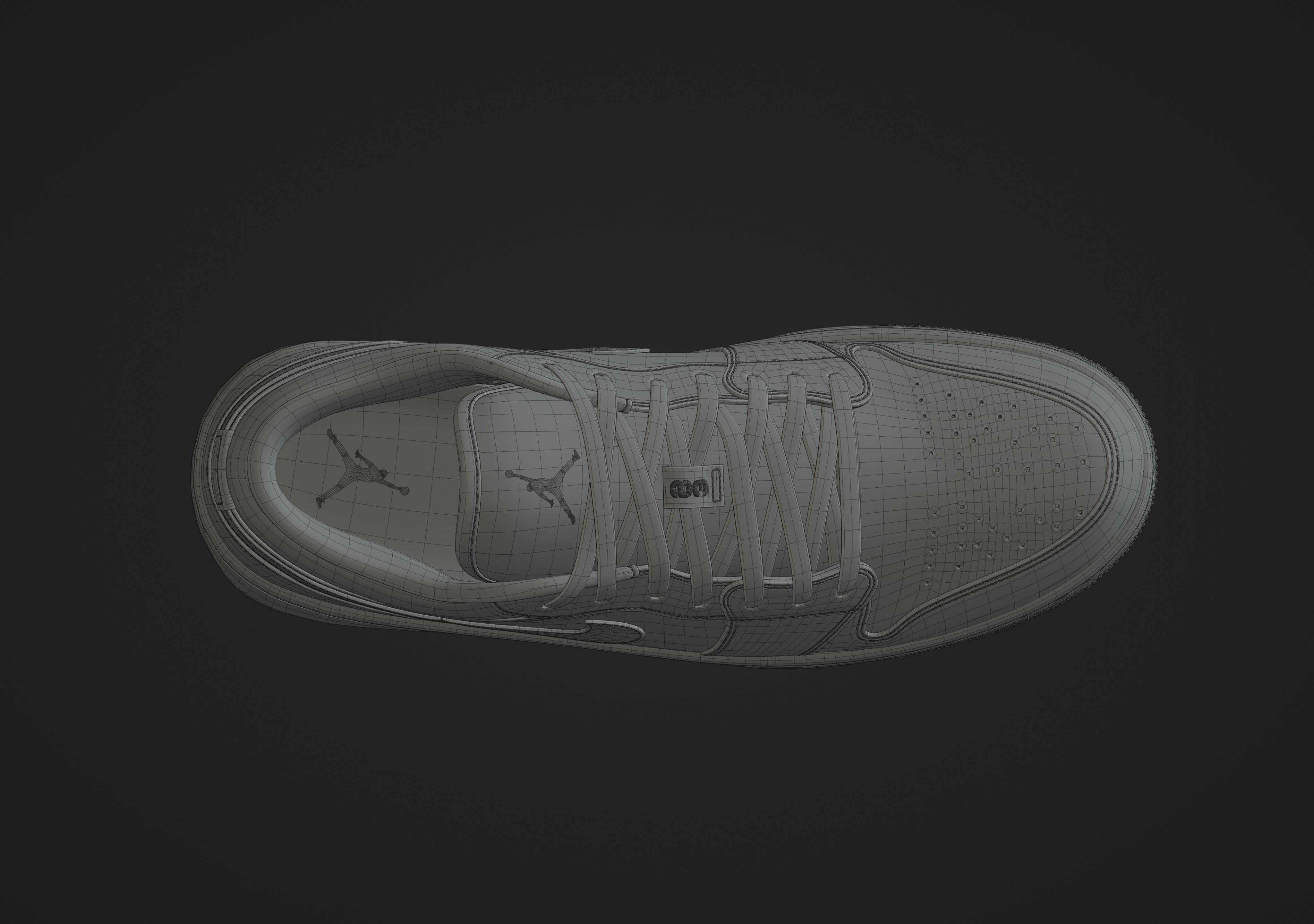 Air Jordan 1 Low 3D model_14