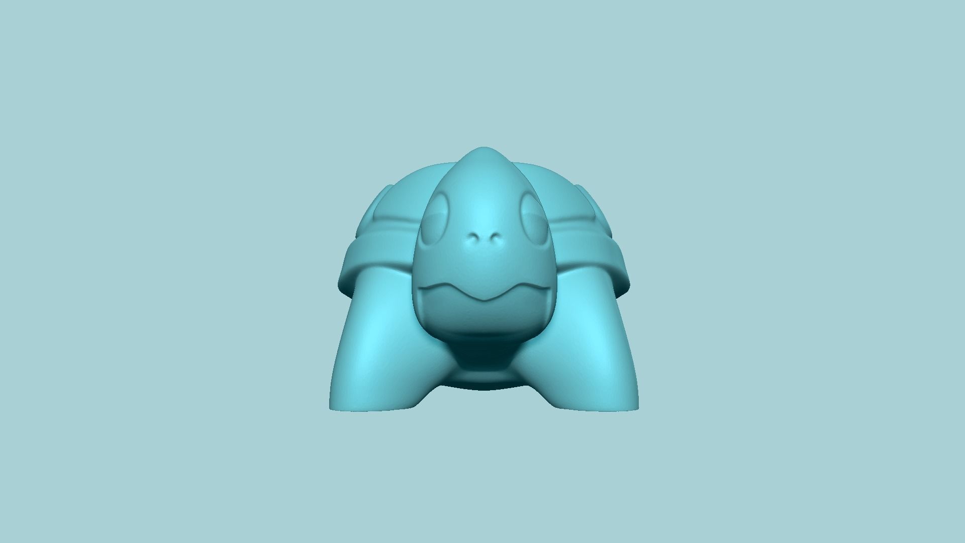 Turtle Back Vase - Cute Plant Pot - STL Printable 3D print model_8