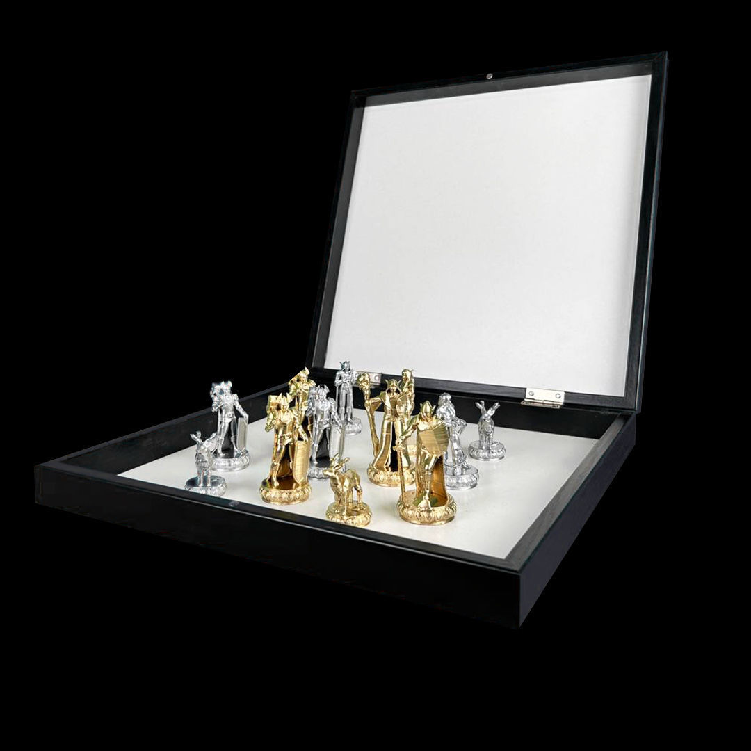 Elf Chess Set - 6 Different Elves Chess Pieces 3D print model_9