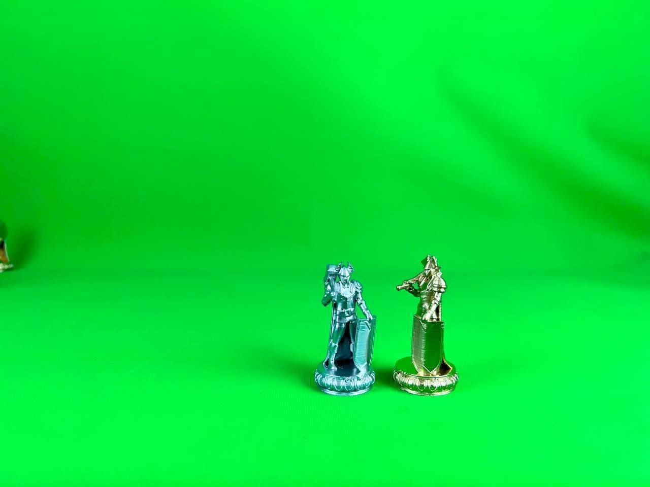 Elf Chess Set - 6 Different Elves Chess Pieces 3D print model_24