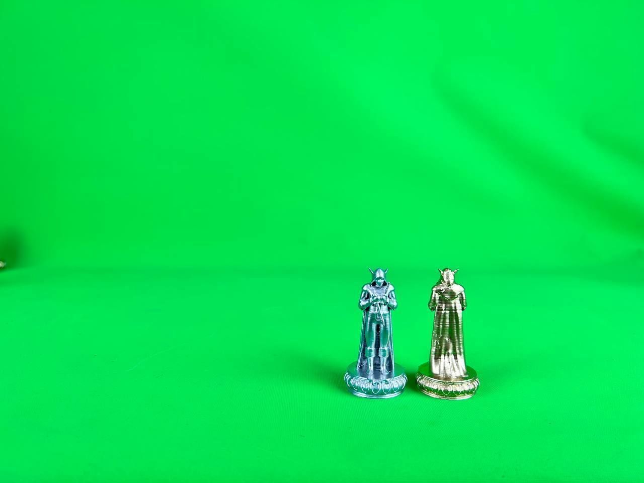 Elf Chess Set - 6 Different Elves Chess Pieces 3D print model_26