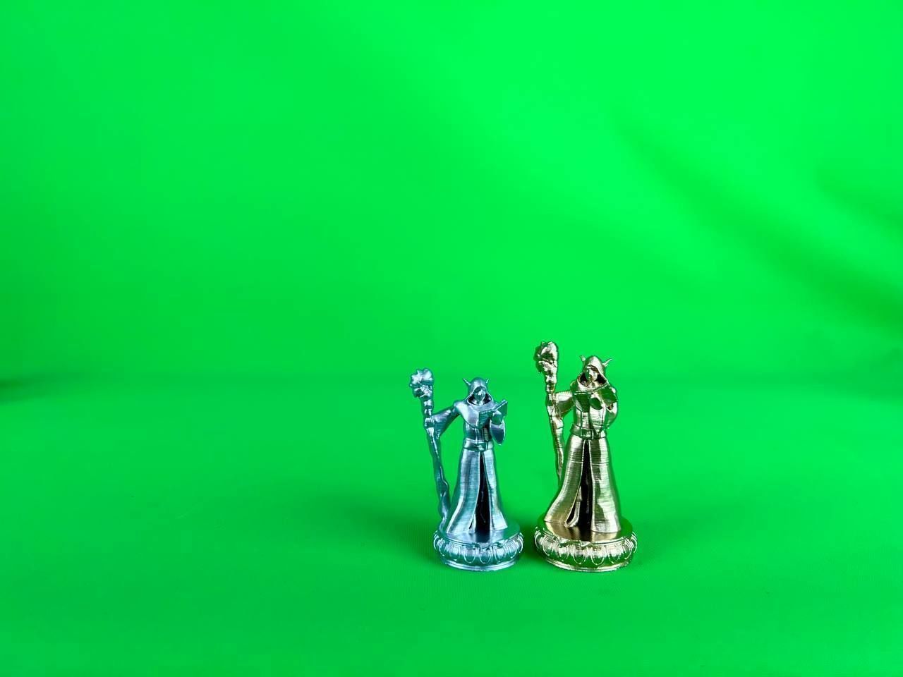 Elf Chess Set - 6 Different Elves Chess Pieces 3D print model_29