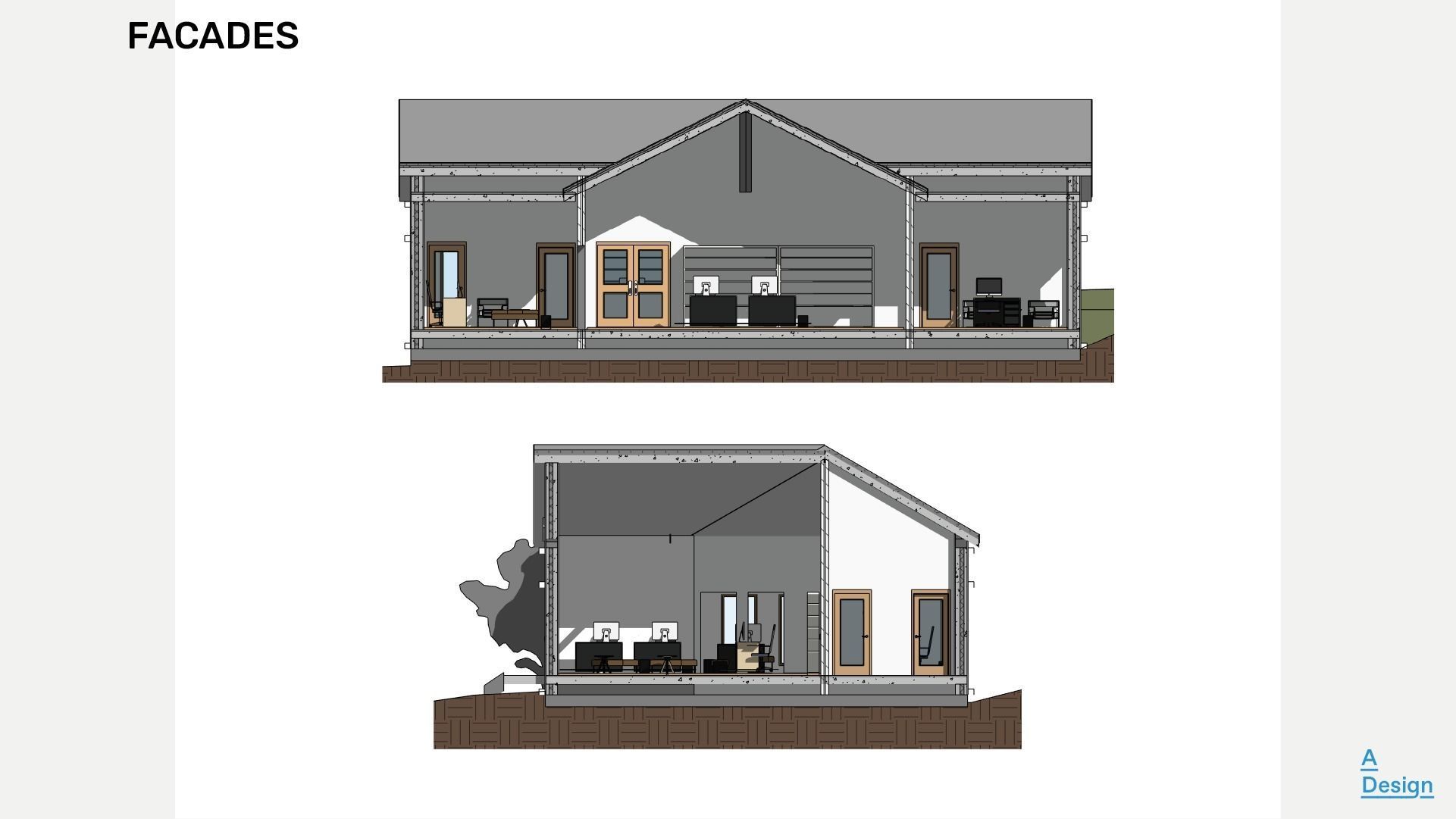 Bank building - Revit 3D model_5