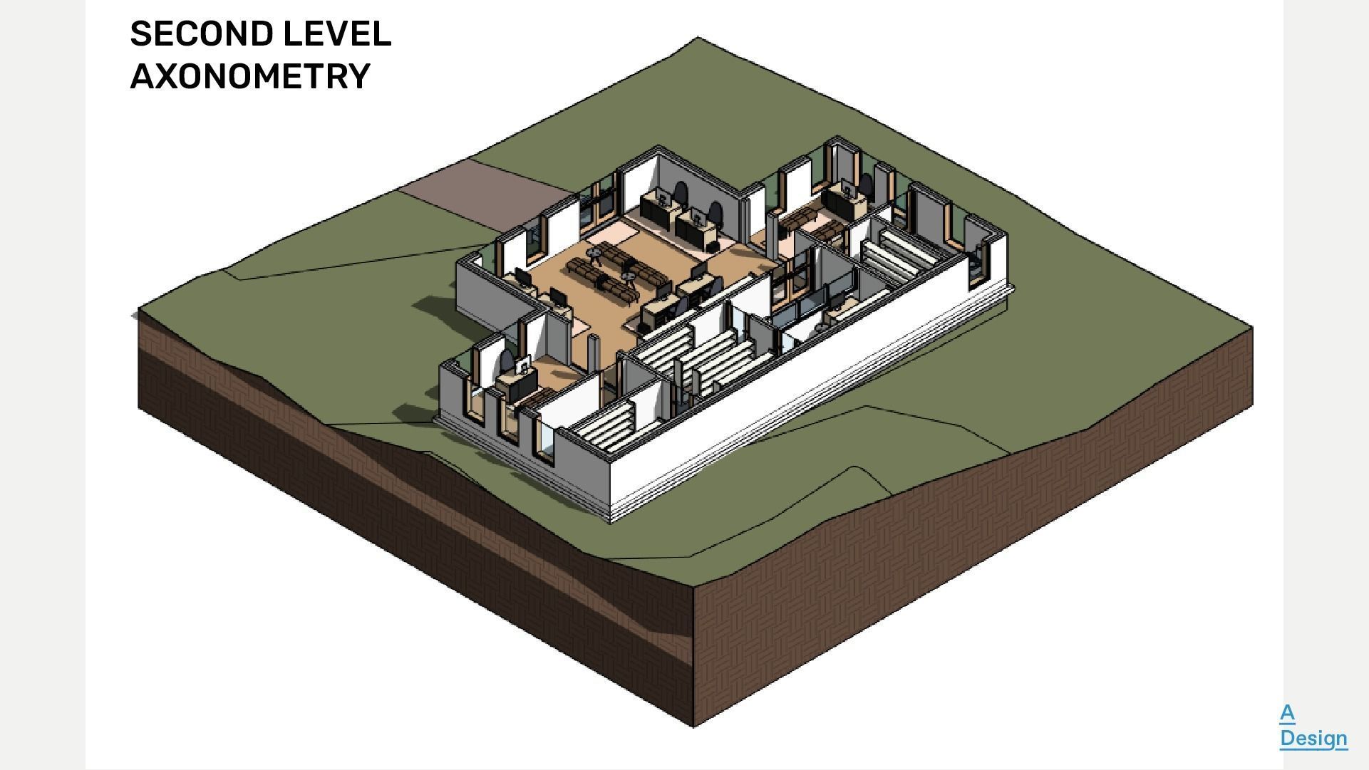 Bank building - Revit 3D model_3