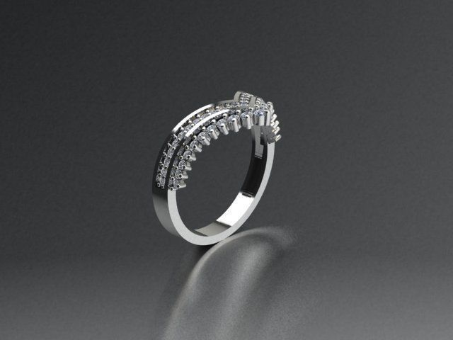 jewelry ring 3D print model_5