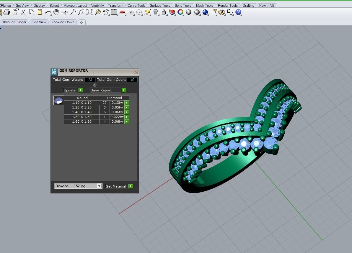 jewelry ring 3D print model_8