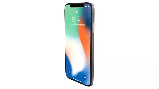 Mobile Phone Low-poly 3D model