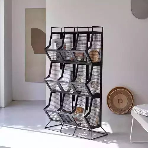 Cleo - Metal Bookshelf