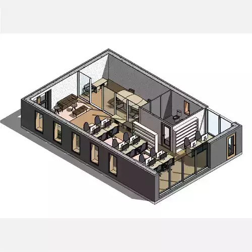 Office - Revit 3D model