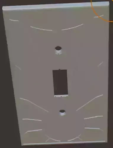 light switch cover demon slayer 3D print model