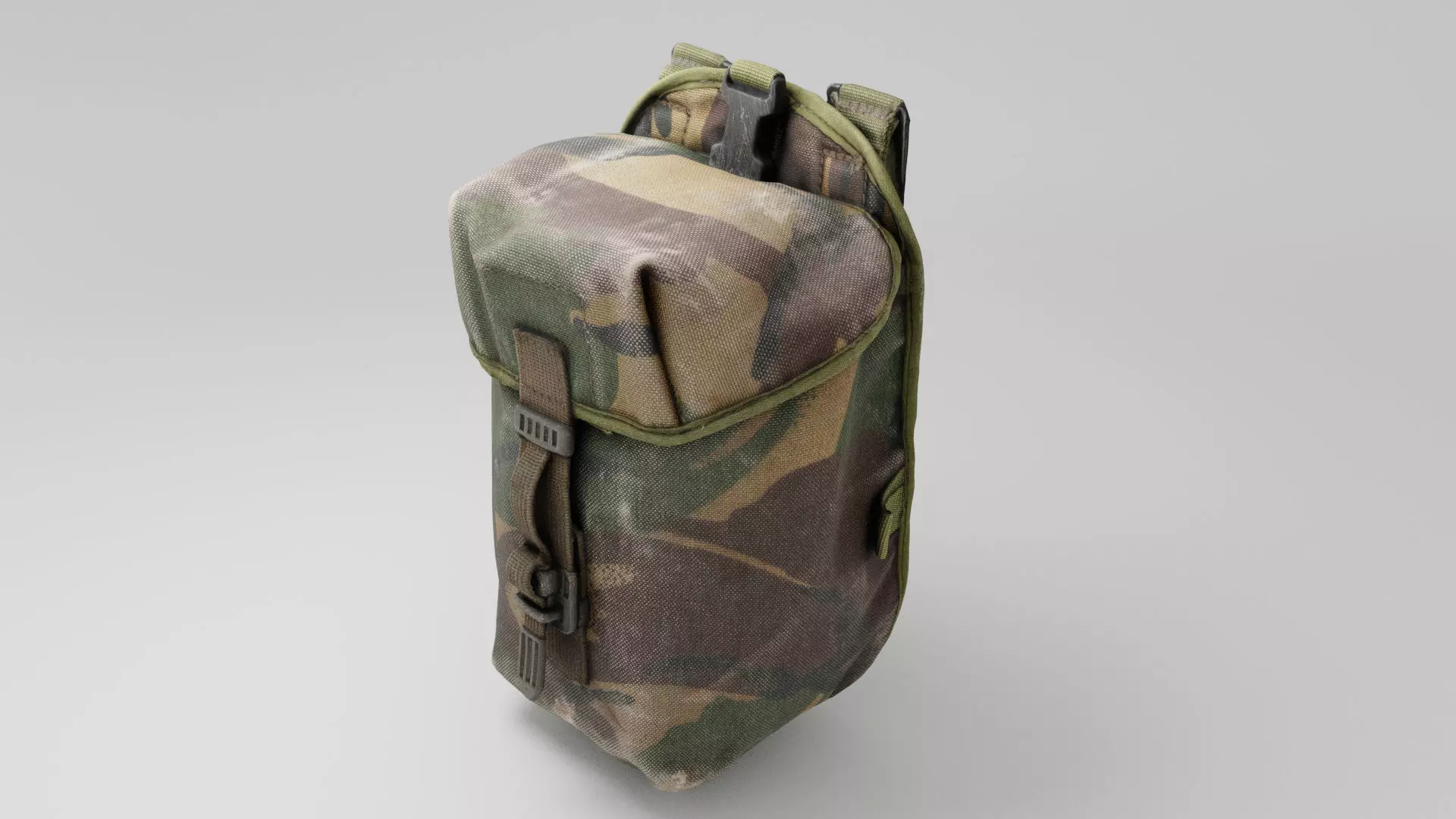 Ammunition army pouch for soldier tactical 3D model