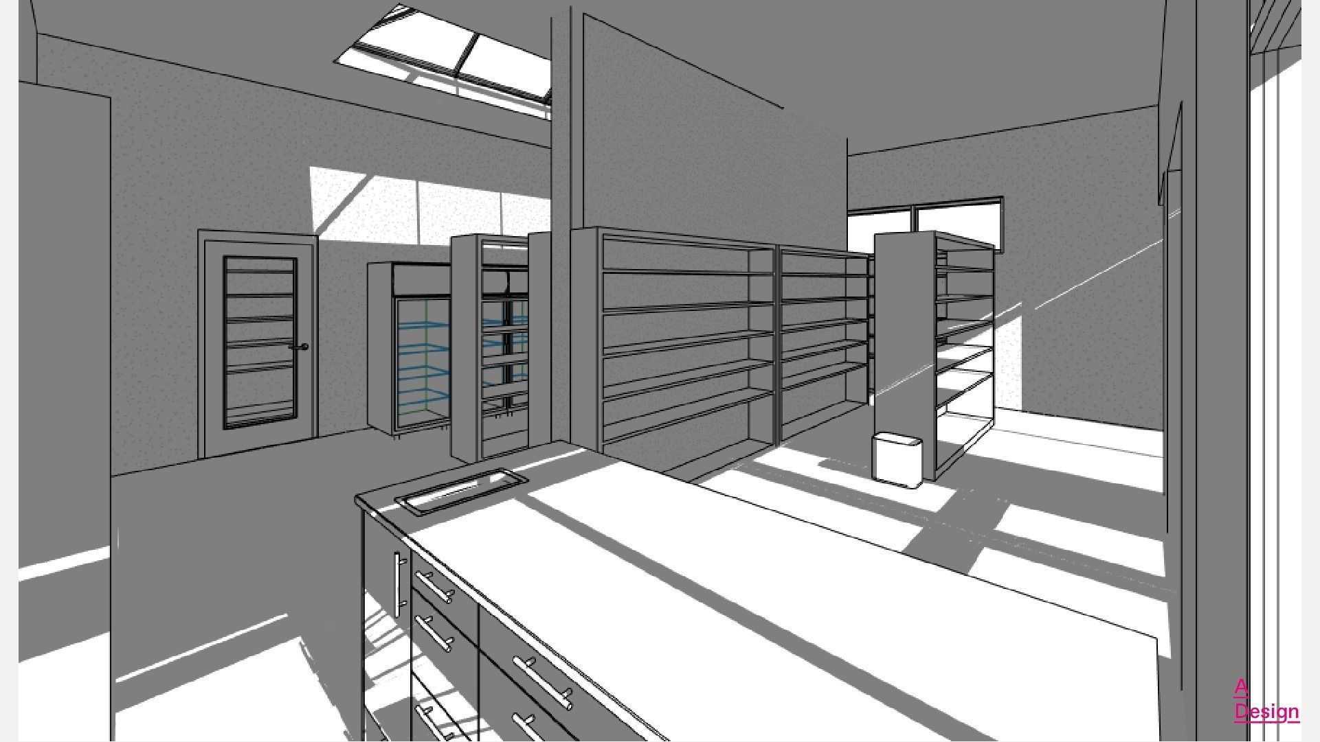 Shop convenience store - Revit 3D model_10